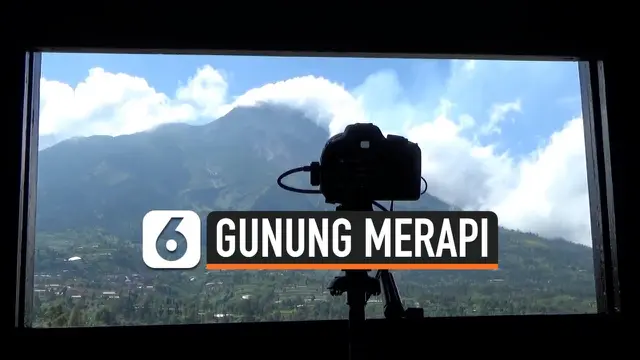 VIDEO: Kondisi Terkini Gunung Merapi, Tercatat Guguran 25 Kali