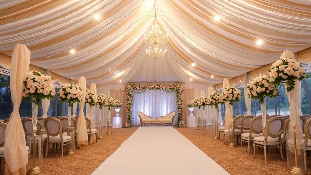 Inspirasi Warna Tenda Pernikahan