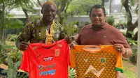 Borneo FC jalin kerja sama dengan Pekanbaru United, klub Liga 3 yang dimiliki oleh Herman Dzumafo. (Borneo FC).