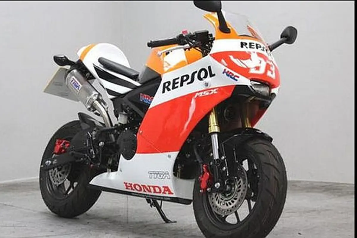 Motor minimoto disulap menjadi seperti motor Marc Marquez