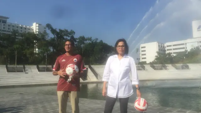 Sri Mulyani dan Sandiaga Uno