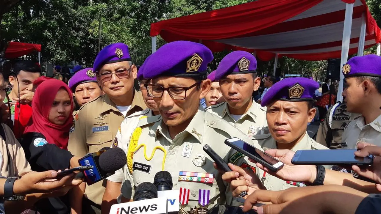 Wakil Gubernur DKI Jakarta Sandiaga Uno