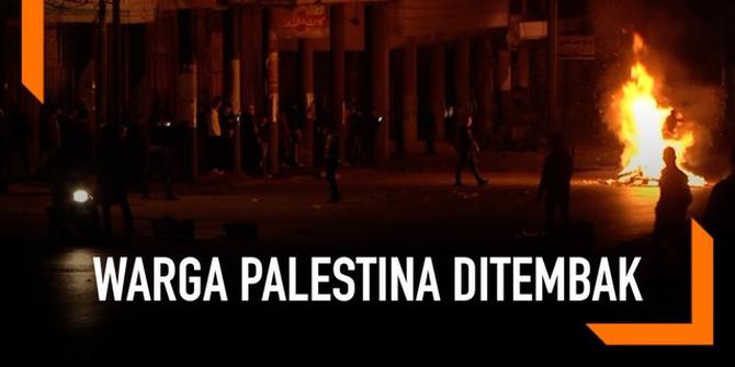VIDEO: Dua Warga Palestina Tewas Ditembak Tentara Israel