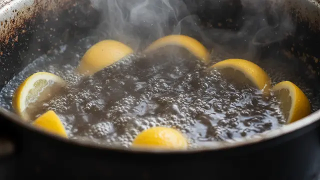 Cara Menghilangkan Bau Gosong di Panci dengan Bahan Alami. AI