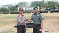 Apel bersama TNI Polri di Wajo (Eka Hakim/Liputan6.com)