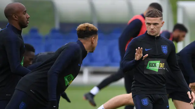 Intip Latihan Inggris Jelang Menjamu Swiss di UEFA Nations League