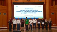 LPPM Universitas Terbuka Serahkan Kontrak Riset & PkM 2026, Gelontorkan Dana Rp67 Miliar