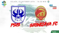 Liga 1 2018 PSIS Semarang Vs Sriwijaya FC (Bola.com/Adreanus Titus)