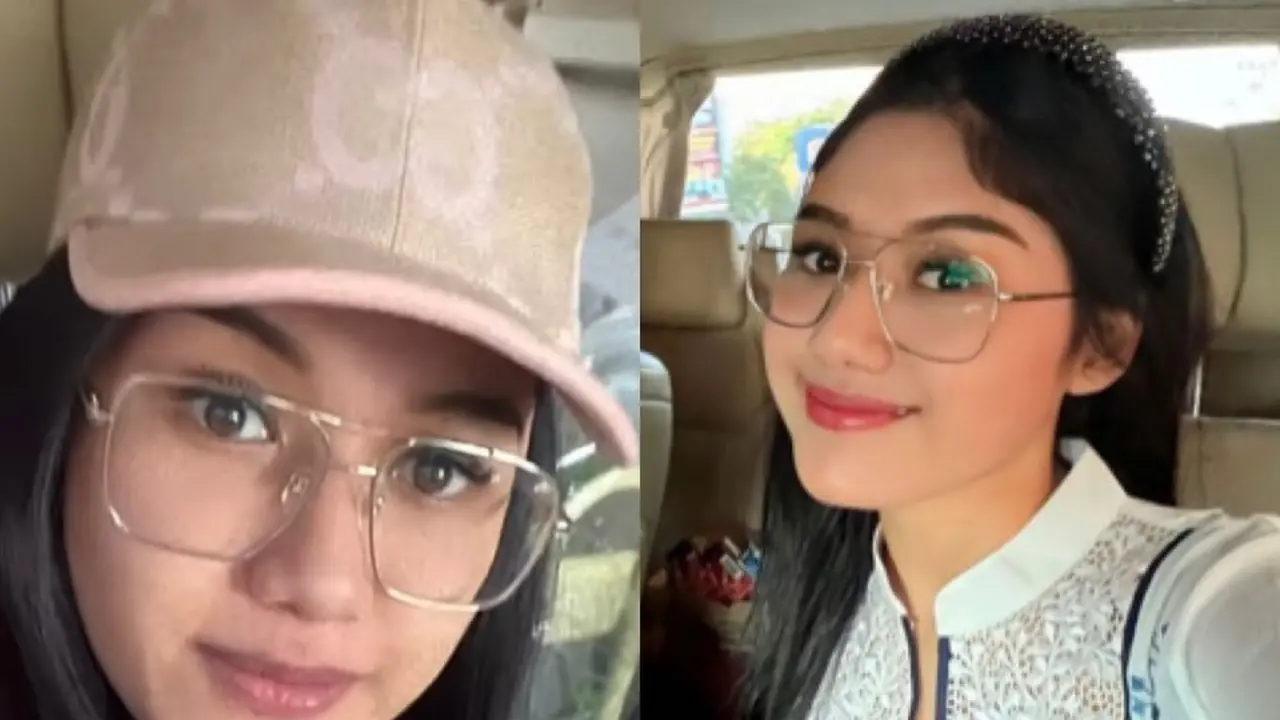 Penampilan Erina Gudono saat mudik