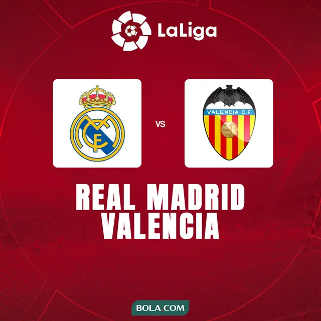 Liga Spanyol - Real Madrid Vs Valencia