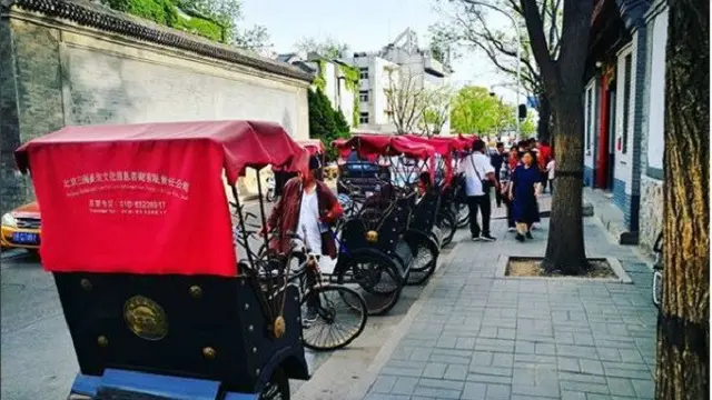 Becak di Hutong, Beijing