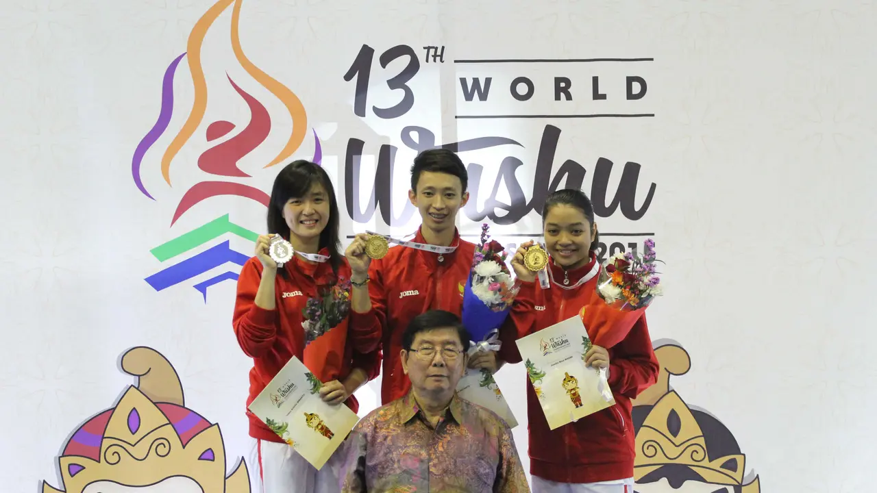 Indonesia kembali berpeluang meraih emas di Kejuaraan Dunia Wushu 2015