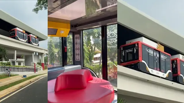 Potret Trem Mover Pengganti Kereta Gantung di TMII