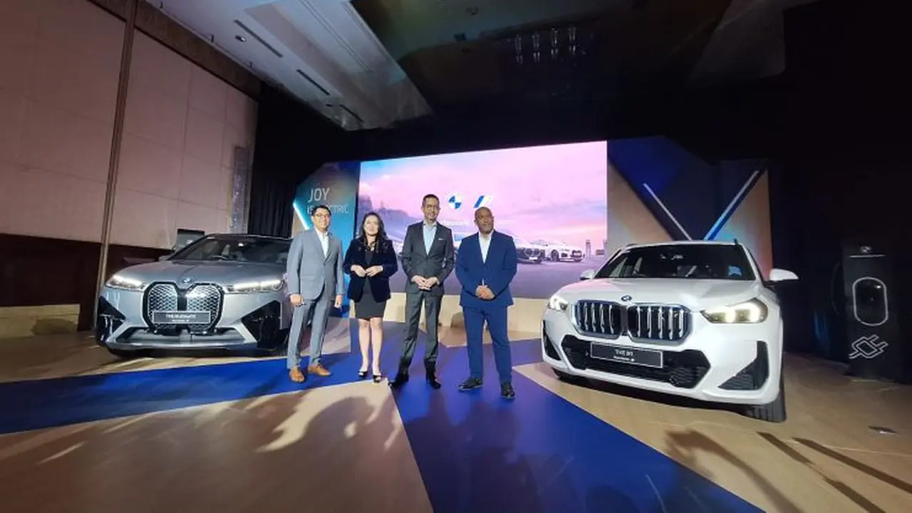 BMW Bawa 2 Mobil Listrik Baru ke Indonesia, Harga Mulai Rp 1,4 Miliar (Arief A/Liputan6.com)