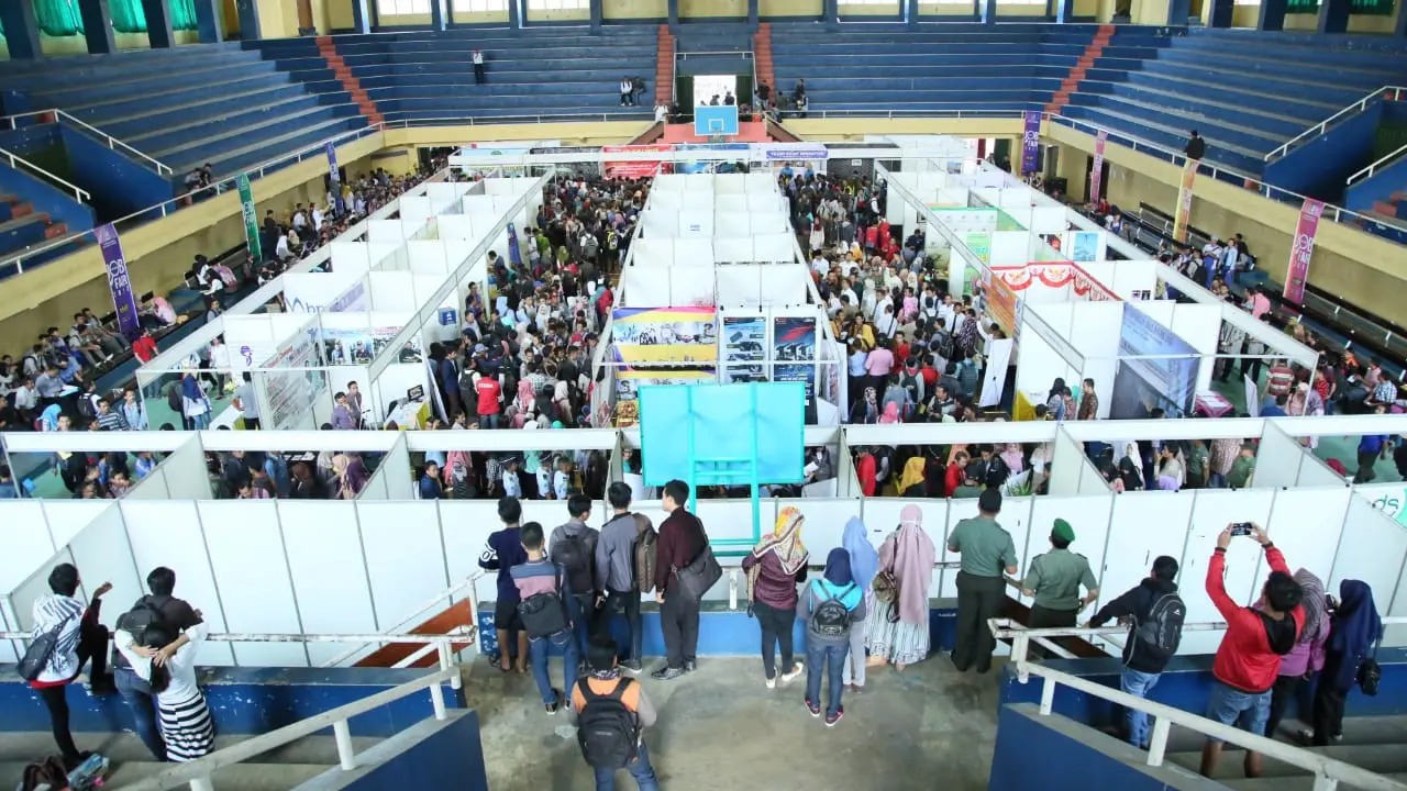 Suasana pelaksanaan Banyuwangi Job Fair tahun 2022 ( Istimewa)