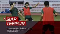 Berita video Timnas Indonesia U-22 sudah siap bertarung menghadapi Thailand pada laga pertama di Grup B cabang sepak bola SEA Games 2019.