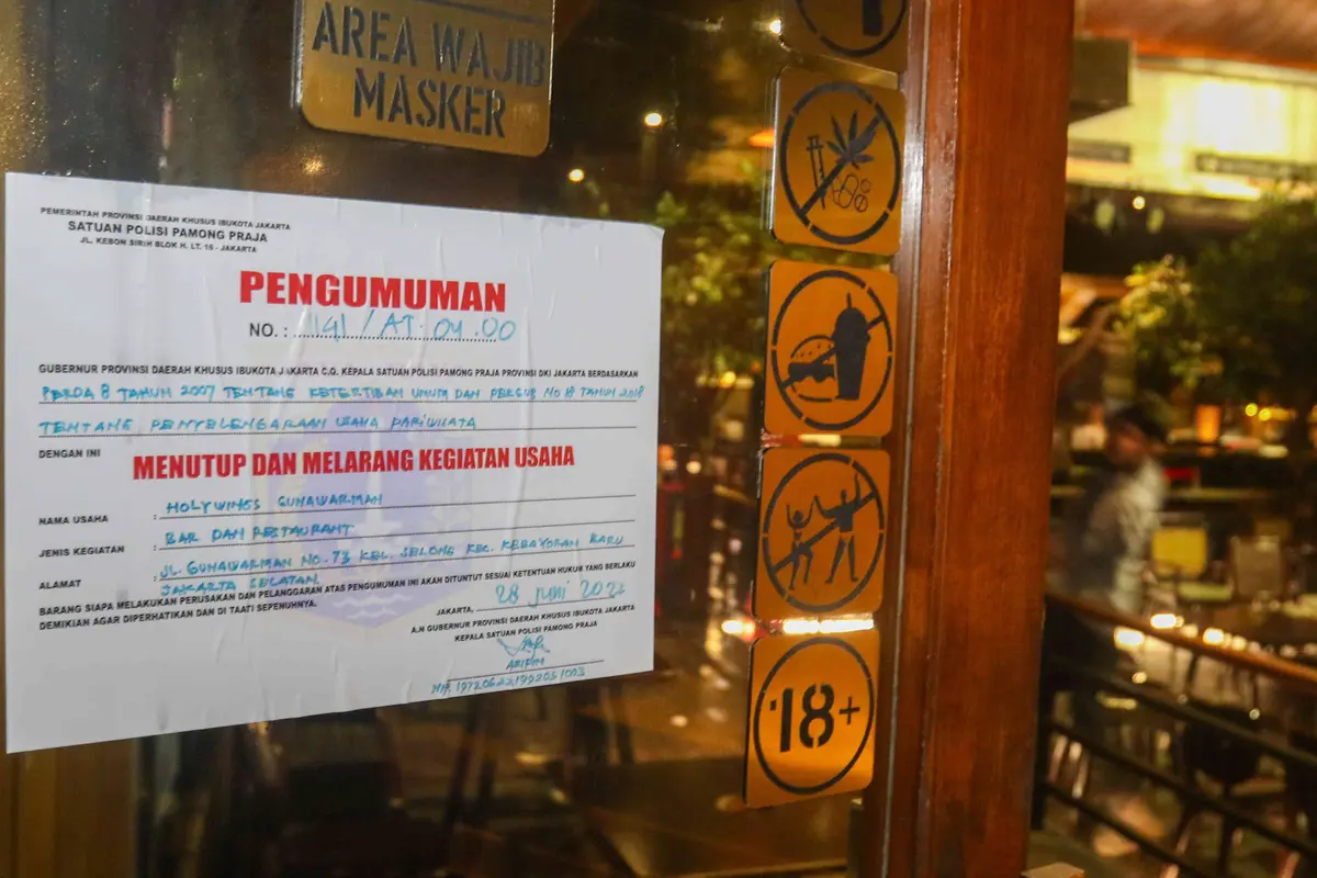 Tinjau Izin Usaha, Menteri Bahlil Lahadalia Sidak ke Holywings
