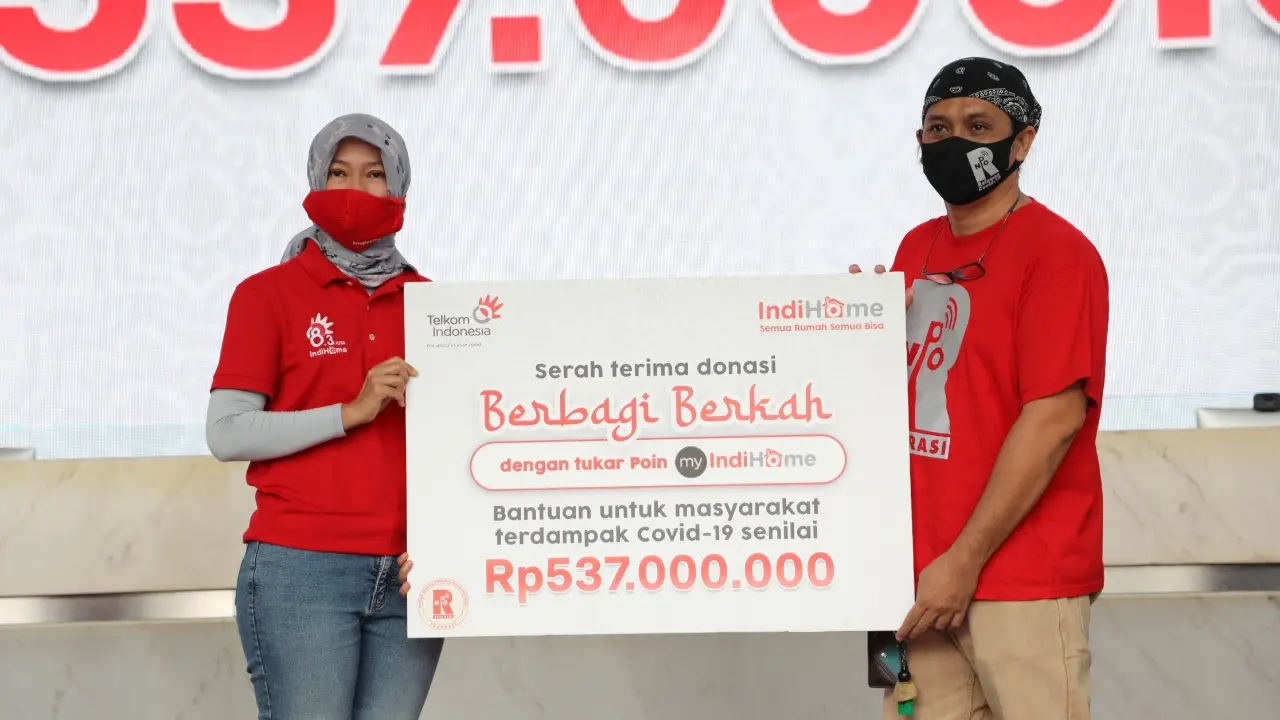 Program Donasi IndiHome Peduli Covid-19 IndiHome