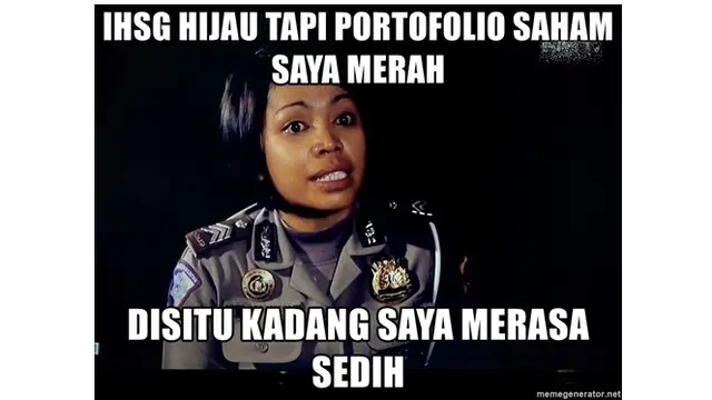 6 Meme IHSG Anjlok Ini Bikin Investor dan Trader Elus Dada
