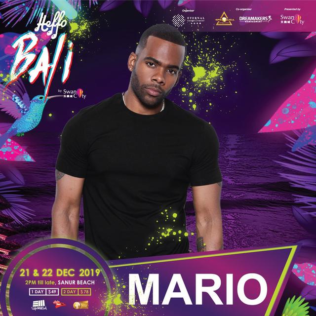 Mario tampil di Hello Bali Festival 2019 (ist)