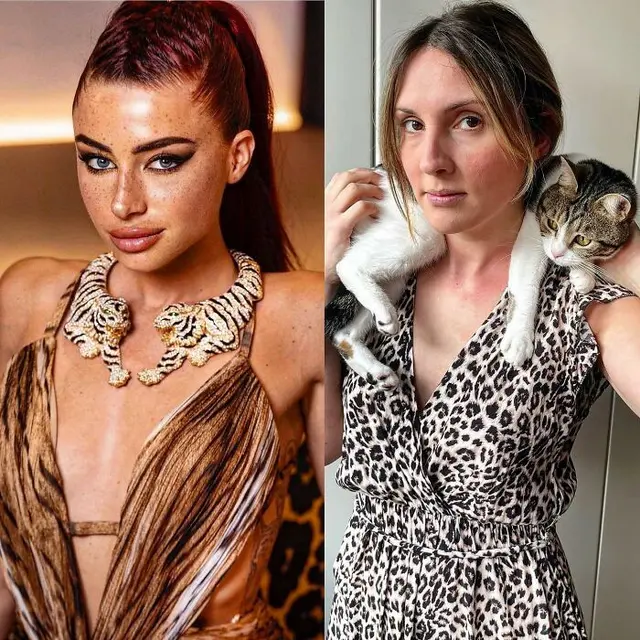 Wanita Cosplay Low Budget Jadi Supermodel