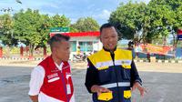 Badan Pengatur Hilir Minyak dan Gas Bumi (BPH Migas) meninjau langsung kondisi pasokan dan distribusi bahan bakar minyak (BBM) di Kabupaten Pidie dan Kabupaten Pidie Jaya, Aceh. Dok