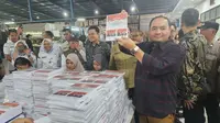 KPU Gandeng TNI dan Polri Kirim Logistik ke Wilayah Terluar dan Perbatasan Negara