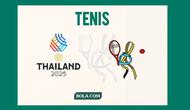 SEA Games 2025, cabang tenis. (Bola.com/Wiwig Prayugi)
