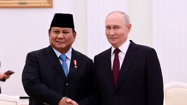 Prabowo Bertemu Putin di Moskow