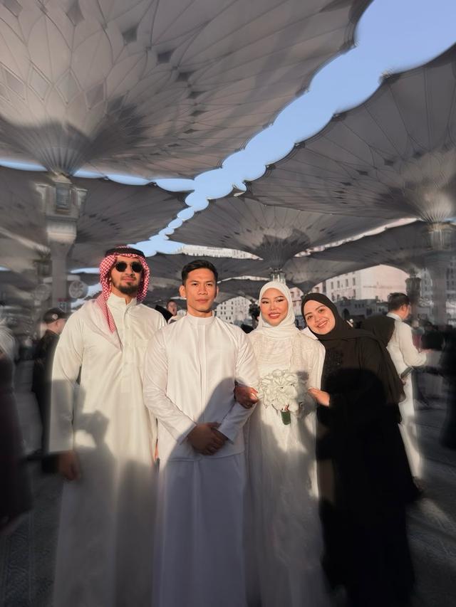 8 Potret seleb jadi bridesmaid di nikahan Dara Arafah di Madinah, anggun semua