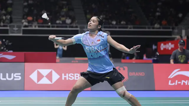 Gregoria Mariska Tunjung - Singapore Open 2024 - Bulu Tangkis