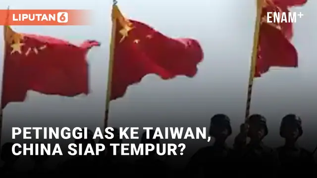 China Pamerkan Kekuatan Militer Jelang Kunjungan Ketua DPR AS ke Taiwan