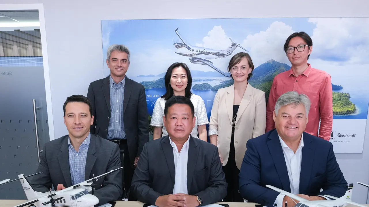PT Smart Cakrawala Aviation (Smart Aviation), menambah armada pesawat untuk memperkuat infrastruktur penerbangan di Indonesia. (Dok Smart Aviation)