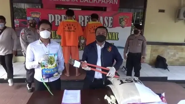 Pelaku pencurian toko sembako di Balikpapan