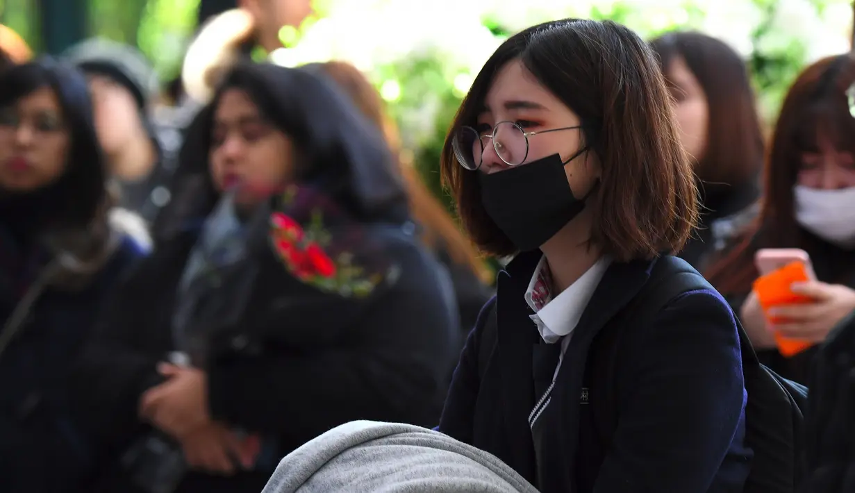 Untuk menghormati keluarga, upacara pemakaman Jonghyun akan dilaksanakan secara tertutup dan hanya dihadiri oleh orang terdekat. (JUNG Yeon-Je/AFP)