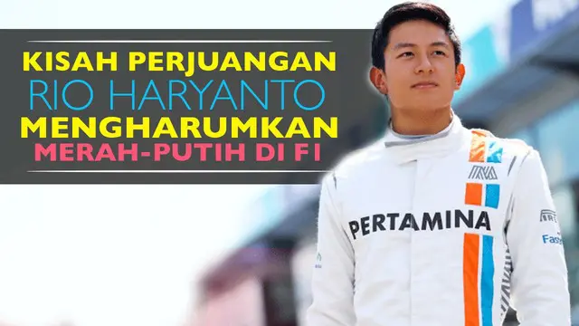 Video Kisah Perjuangan Rio Haryanto untuk menjadi Inspirasi Indonesia di ajang Formula 1.
