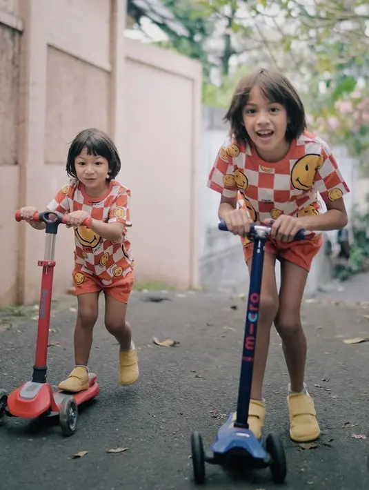 Ringgo dan Sabai Morscheck dikaruniai dua anak laki-laki bernama Bjorka Dieter Morscheck dan Curtis Ziggy Mars Morscheck. Kedua putranya ini memiliki ciri khas rambut gondrong kecoklatan. [@sabaidieter]