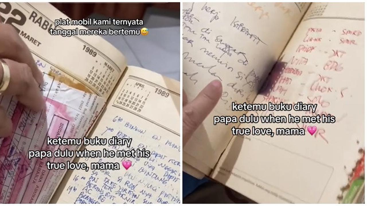 Wanita Ini Bagikan Buku Diary Kisah Cinta Ayah dan Ibunya, Ditulis dengan Detail