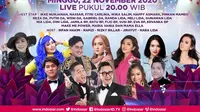 Semarak Indosiar Jakarta, digelar Minggu (22/11/2020) pukul 20.00 WIB live dari Studio EMTEK City, Jakarta Barat