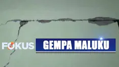 Gempa juga mengakibatkan dua orang terluka karena tertimpa reruntuhan bangunan.