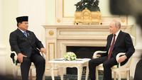 Pertemuan Empat Mata Prabowo dan Putin (Biro Pers Setpres)