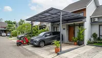 9 Model Kanopi Carport dengan Tiang Minimalis, Praktis Bikin Rumah Makin Modern