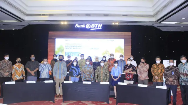 Bank BTN merilis program pemasaran bersama bertajuk Billionaire Developer Special Privilege Program 2022.