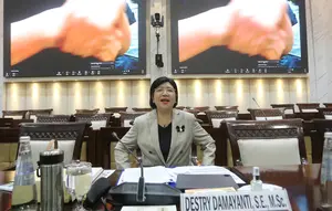 Destry Damayanti Resmi Dilantik Jadi Gubernur BI, Aida dan Solikin Jabat Deputi