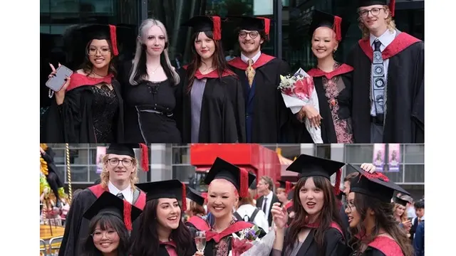 6 Potret Wisuda Kelulusan Naja di Inggris, Dihadiri Armand Maulana dan Dewi Gita