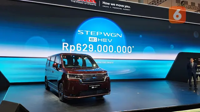 Honda STEP WGN e:HEV di GIIAS 2025