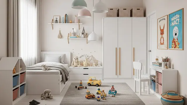 Desain Kamar Anak Minimalis 2×3