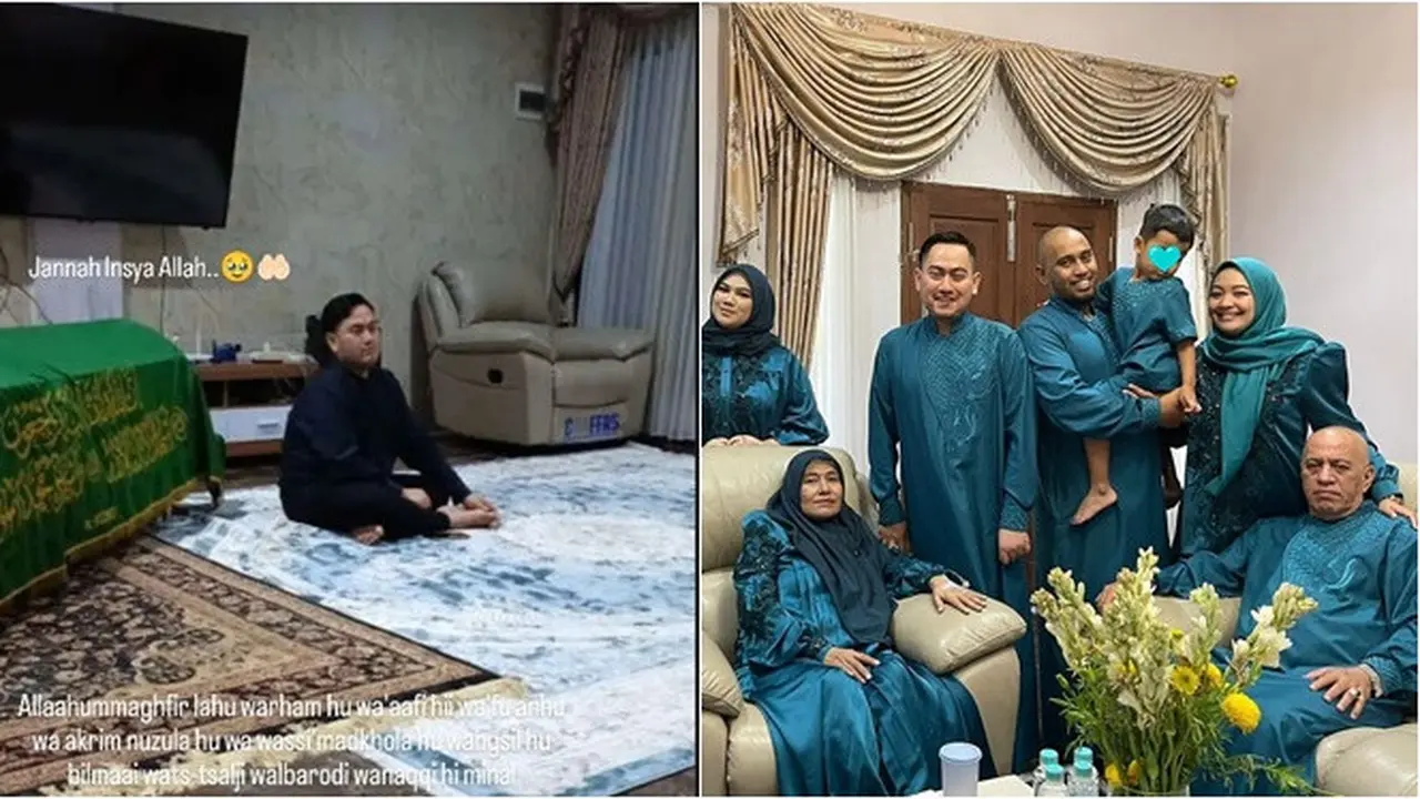 Ayah King Nassar Meninggal Dunia, Ini 6 Potret Kenangannya Bareng Keluarga