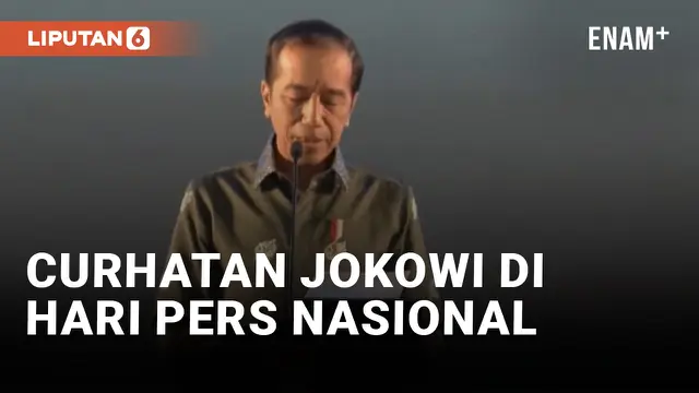Jokowi: Dunia Pers Sedang Tidak Baik-baik Saja