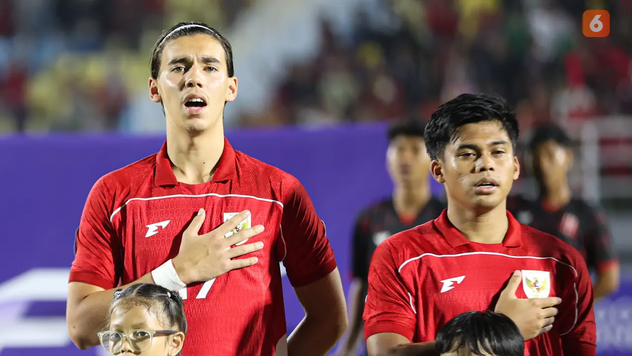 Foto: Debut Kukuh Dion Markx bersama Timnas Indonesia U-23, Bawa Skuad Garuda Muda Clean Sheet